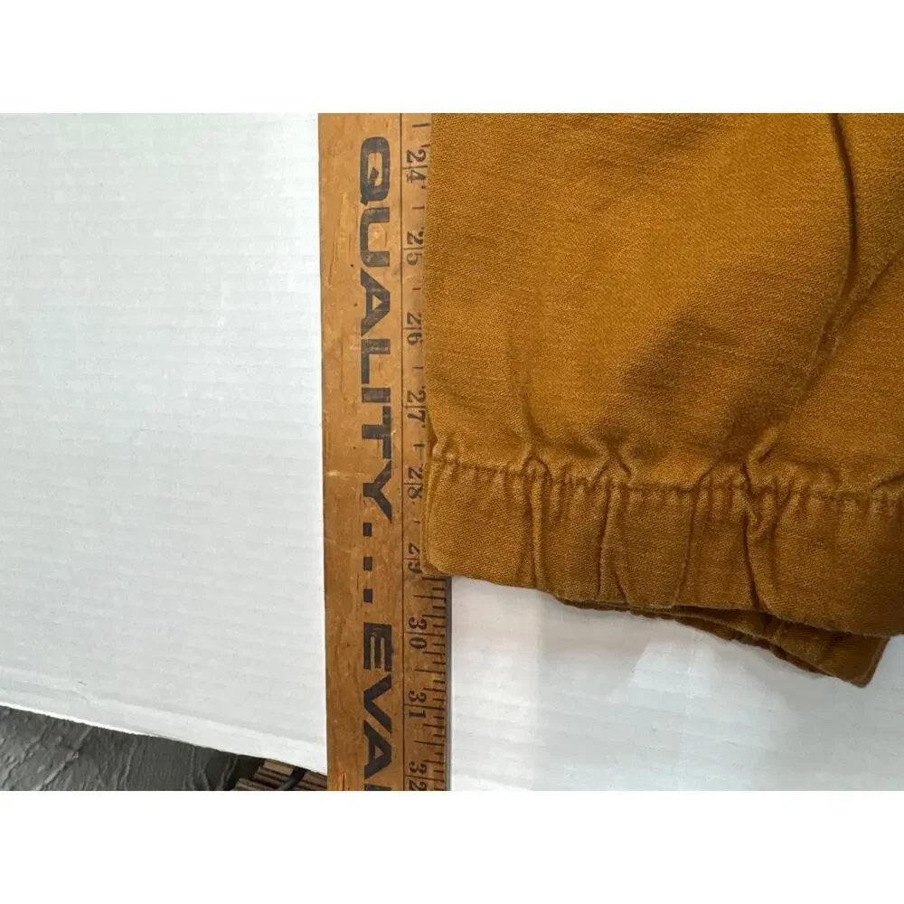 REI Co-op Pants 34x32 Burnt Trailsmith‎ Rust Canvas Hiking Outdoor Jogger Pants
